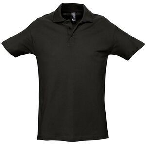 SOLS Mens Spring II Short Sleeve Heavyweight Casual Plain Polo Shirt /T-Shirt /
